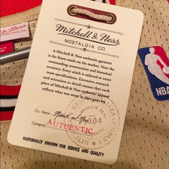 Authentic Mitchell and Ness Michael Jordan Jersey - Picture 5 of 7